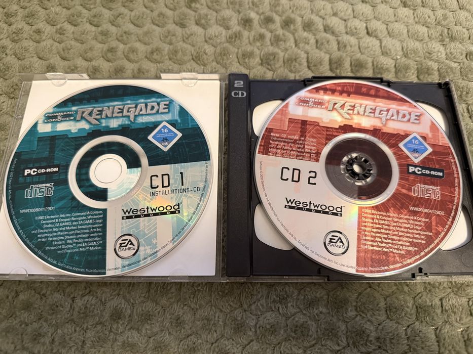 Gra PC - Command & Conquer Renegade EA Games Westwood 2002 DE retro