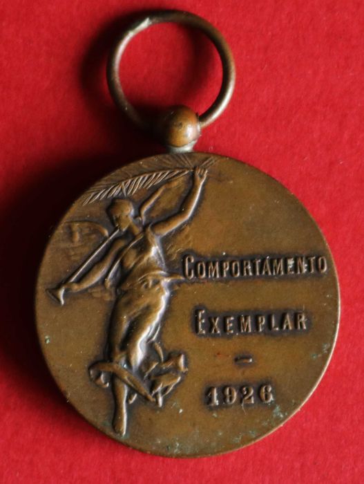 República Portuguesa medalha Segurança Pública Comporta Exemplar 1926