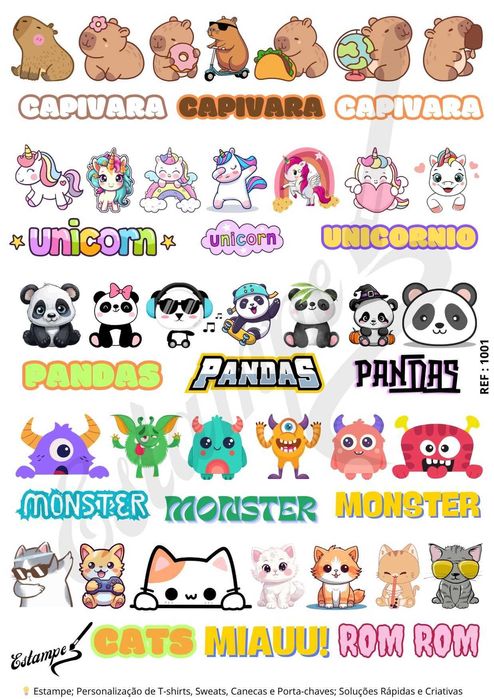 Pelicula DTF A3, pode personalizar em casa com ferro de passar.