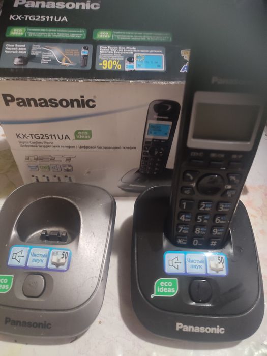 Радиотелефон panasonic kx tg2511ua