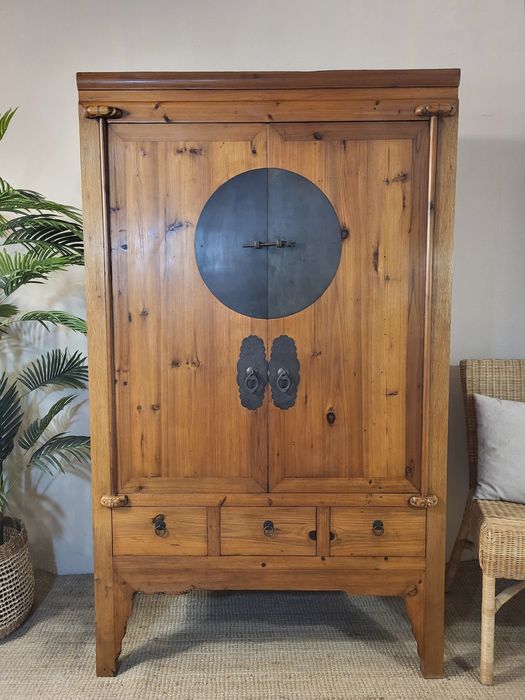 armario, bar, garrafeira, aparador, oriental  asiático  rustico