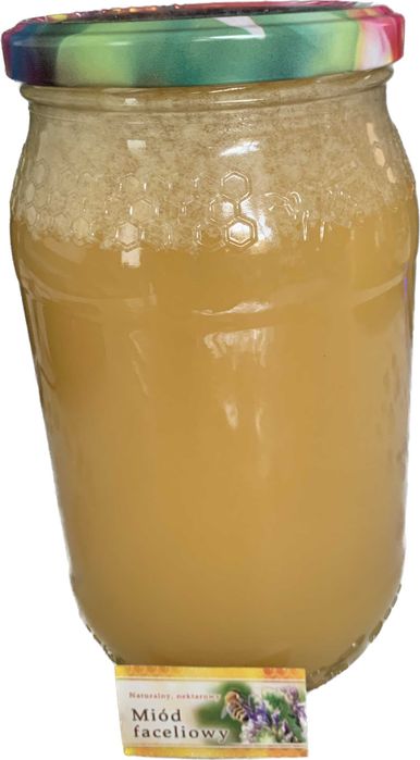 Miód z własnej pasieki - faceliowy, rzepakowy