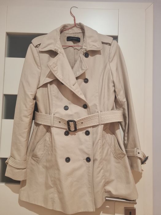Trench płaszcz Zara L/M klasyczny wiosenny