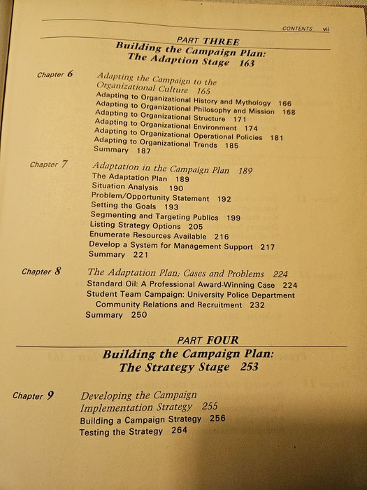 Public Relations Campaign Strategies R. Kendall