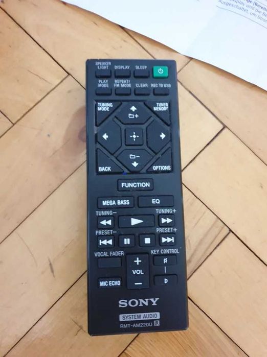 Sprzedam głośnik - system audio SONY MHC-V11