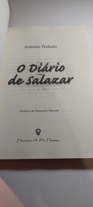O Diário de Salazar - António Trabulo
