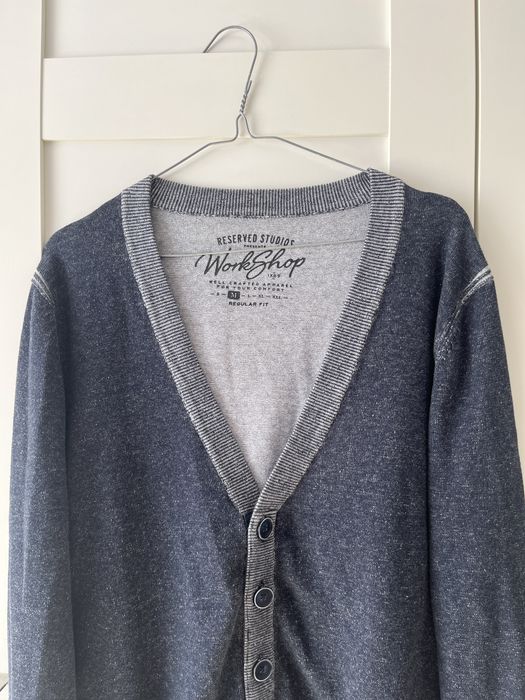 Sweter meski szary melanz reserved M