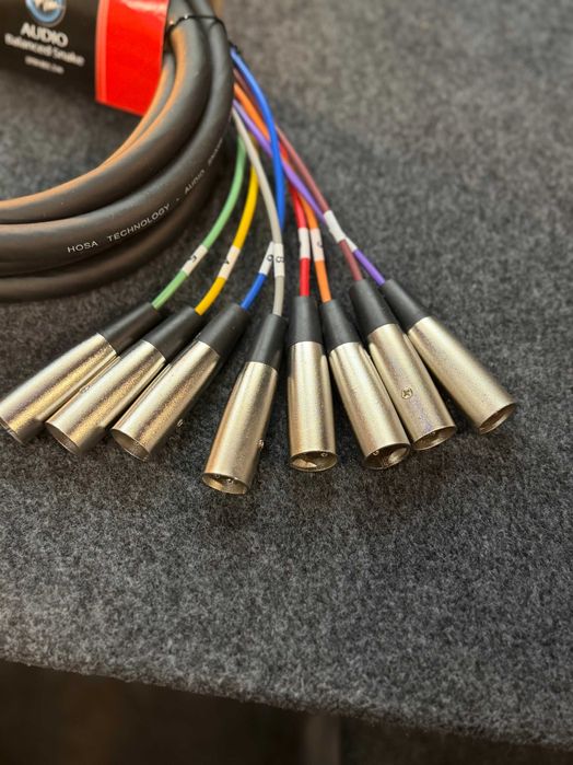 Cabo Hosa DTM-803 - Compatível com DB25 para XLR3M - NOVO!