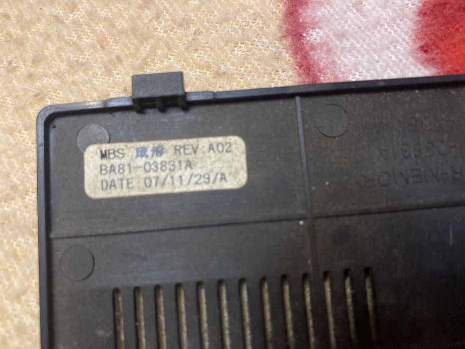 Сервісна кришка, для ноутбука Samsung R60, ba81-03831a, б/в