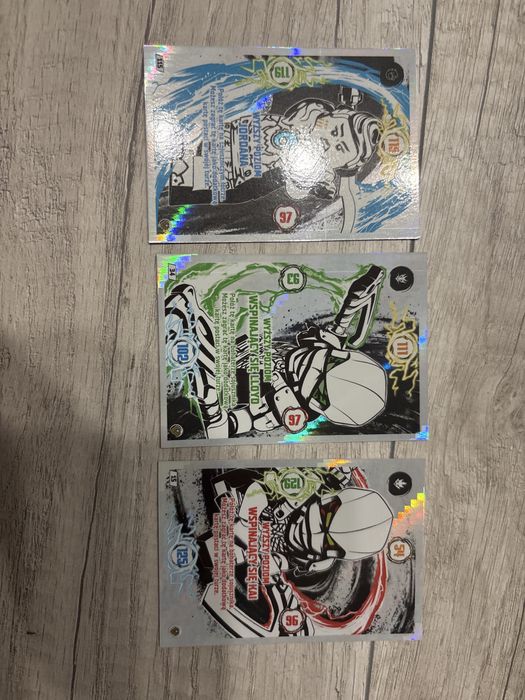 3 karty lego ninjago