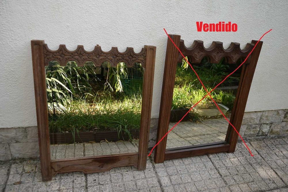 Espelhos Antigos para pintar