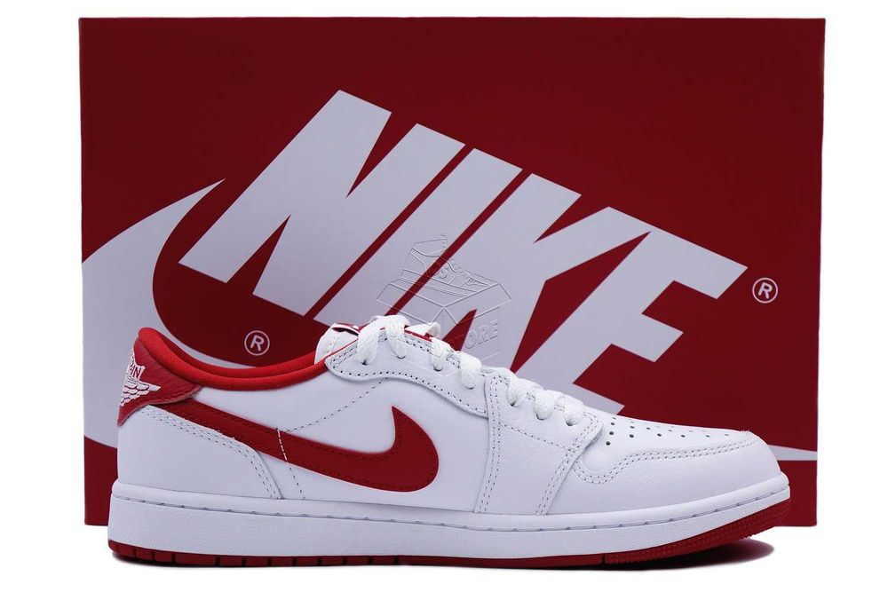 Nike AIR JORDAN 1 Low OG University Red – Buty | CZ0790–161