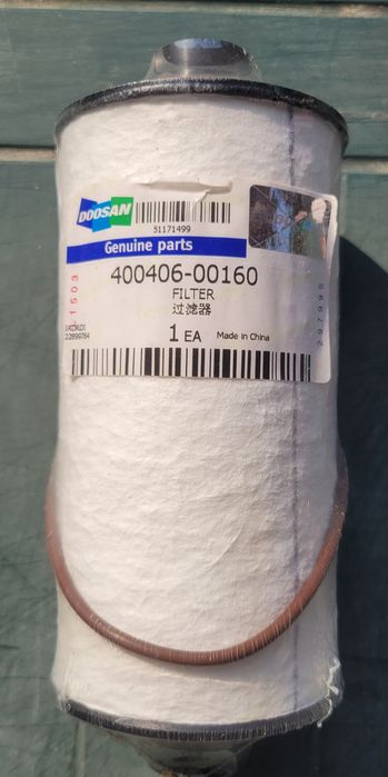 Filtro de Respiro Original Doosan Develon 400406-00160 (Novo/Selado)