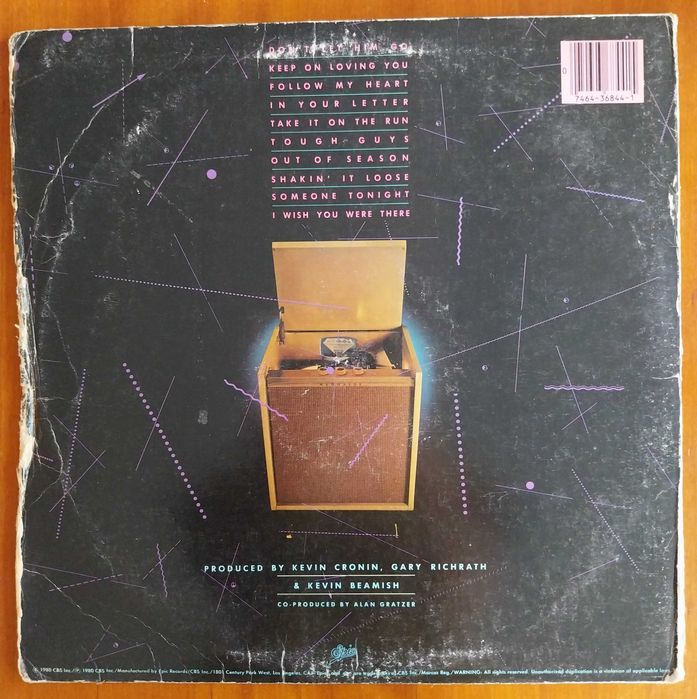 vinil: Reo Speedwagon “Hi infidelity”