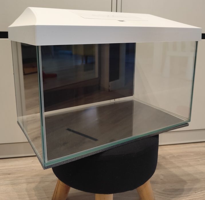 Akwarium 25 L z pokrywą (41x25x24), filtrem, grzałką i oświetleniem