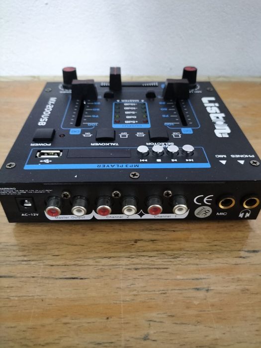 Mixer usb dla dj.a dwukanalowy ładny