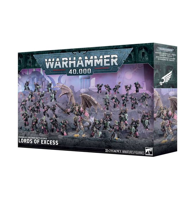 Warhammer 40000 Emperor's Children Battleforce: Lords of Excess