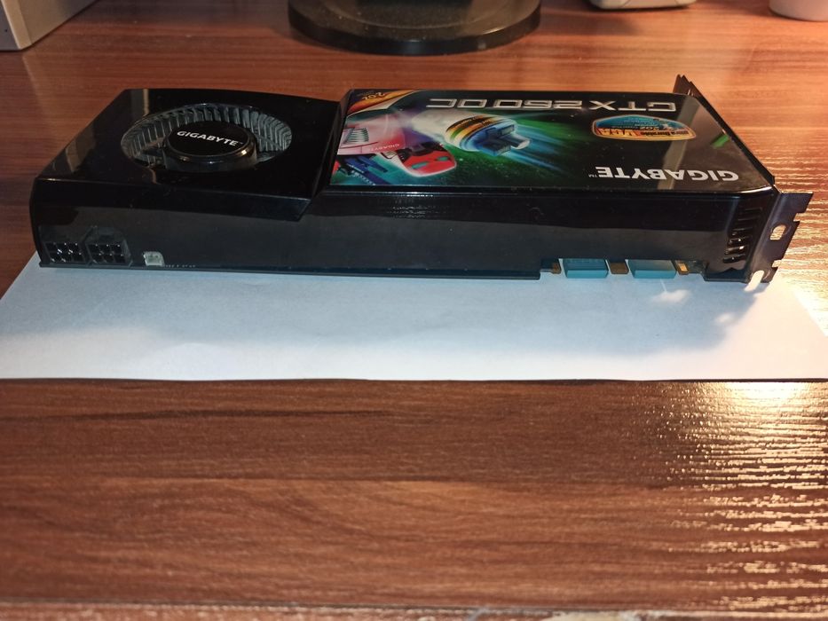 Karta graficzna GTX 260 OC uszkodzona