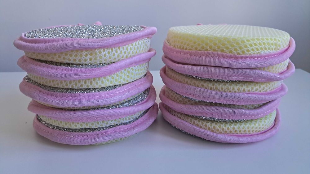 Zmywaki / gąbeczki kuchenne _ zestaw 10 sztuk