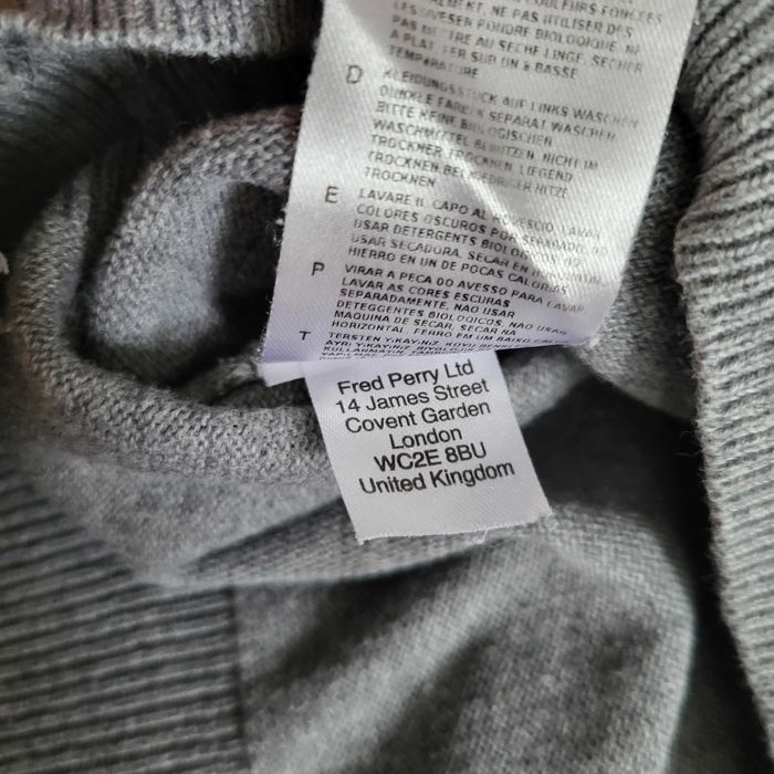 Свитер Fred Perry пуловер