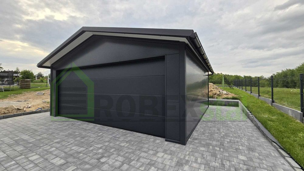 Garaż ocieplany z płyty warstwowej PIR 6x5,80 MONTAŻ CAŁY KRAJ