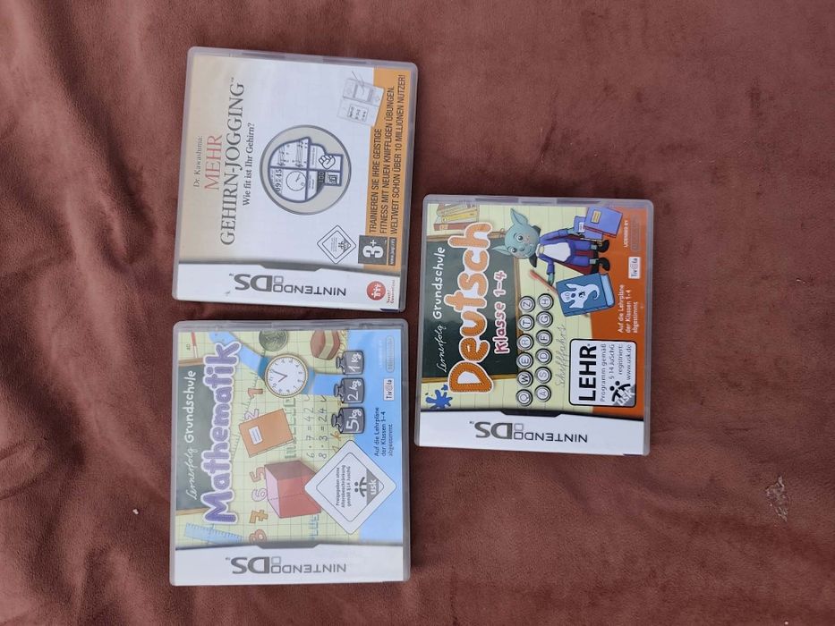 3 gry Nintendo DS