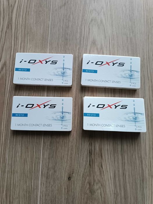 Soczewki miesięczne I-OXYS RESTO -3,75