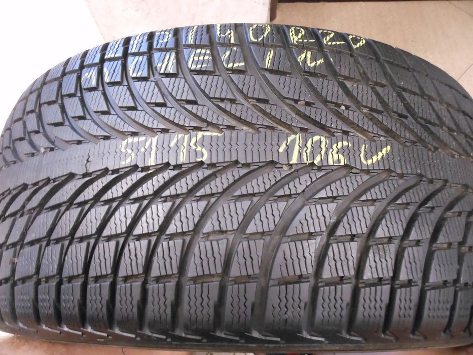 opona pojedyńcza 275/40r20 michelin latitude alpin la2 7,5mm zima