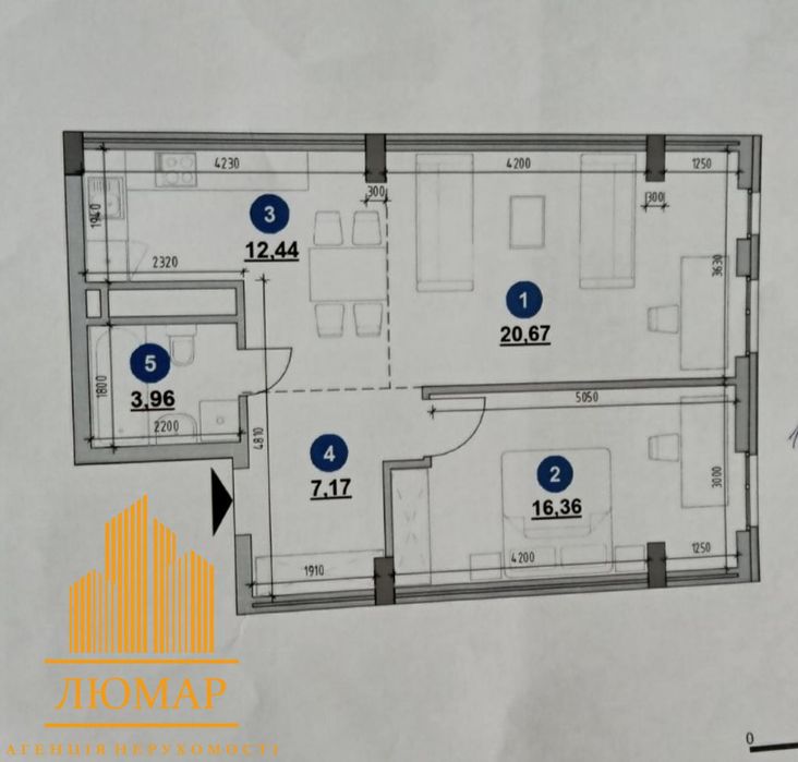 Продаж2 кім. квартири в ЖК Америка - View 3
