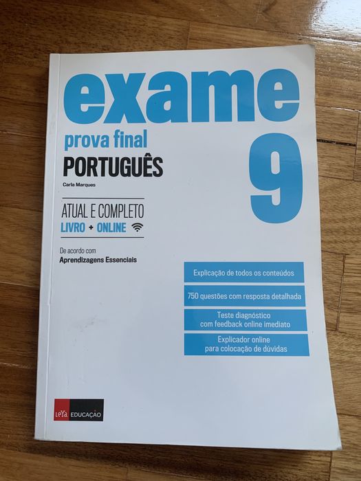 Livro preparação exame português 9°ano