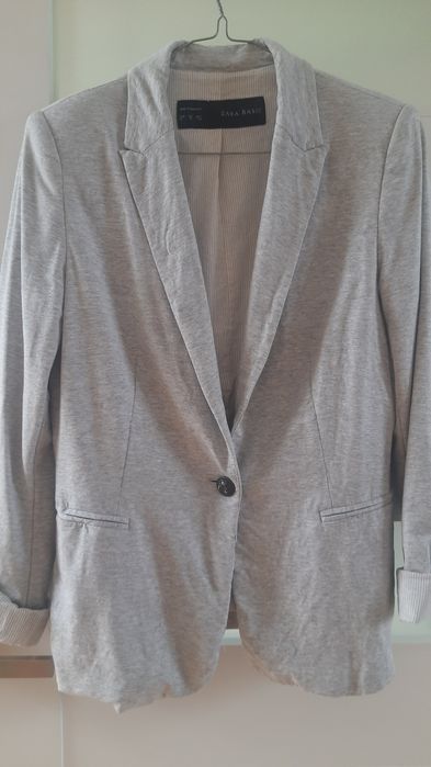 Zara marynarka dresowa szara M