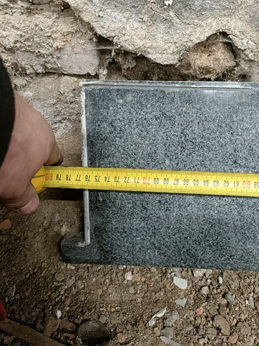 Parapet kamienny 2szt.