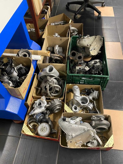 Turbosprężarka Turbina JCB, Perkins CaSE John Deere Komatsu Diagnostyka
