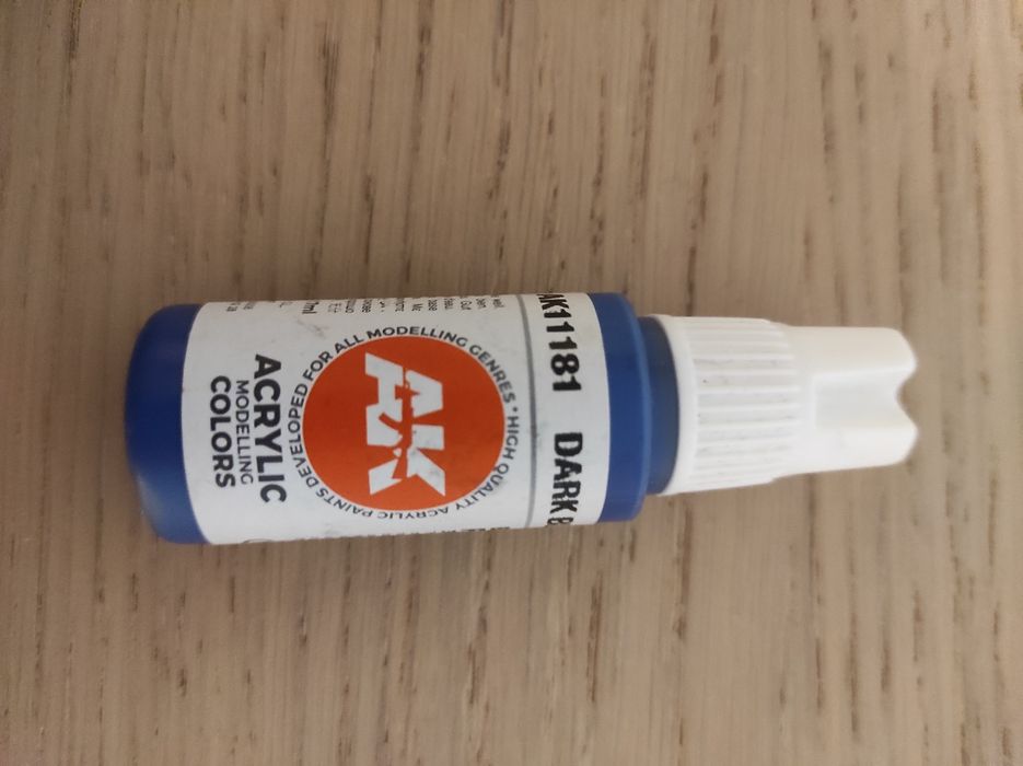 Farby AK do space marines ultramarines nowe