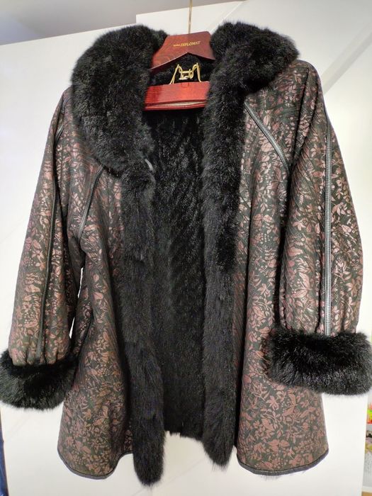 kożuch / kurtka damska skóra naturalna 38/40