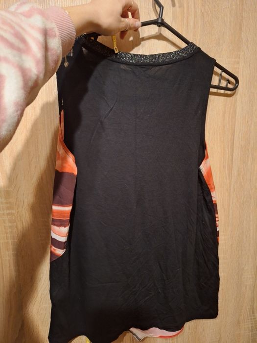 Bluzka Calvin Klein damska m błyszcząca