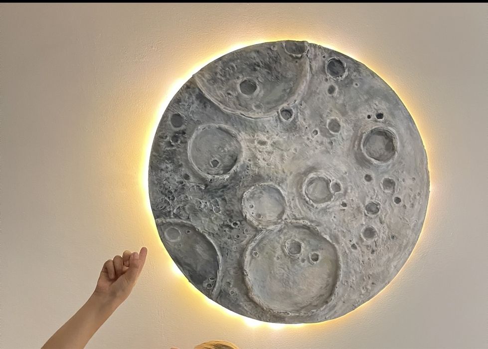 Декоративне панно Місяць