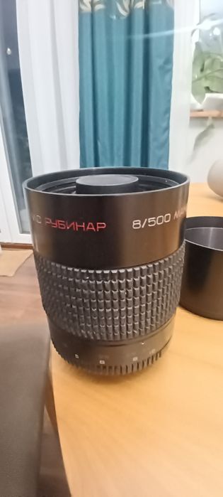 Obiektyw Rubinar 8/500 m42 Makro