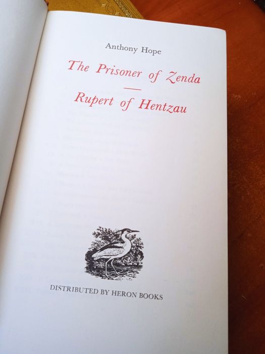 Английская книга. Э. Хоуп - узник Зенды.