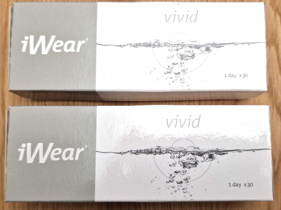 Soczewki kontaktowe iWear Vivid -4.00 30 szt.