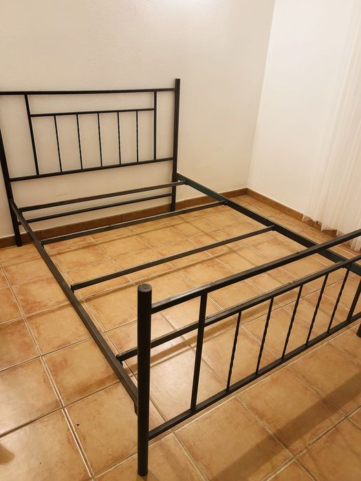 Cama de ferro  1,40 x 2,00 m