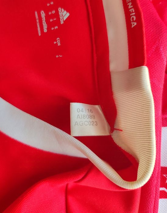 Camisola S. L. Benfica - Davide Carvalho, Andebol 2016/2017