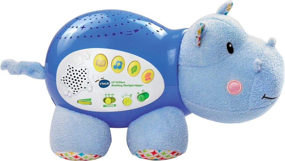 Музыкальный ночник нічник Втеч Бегемотик VTech Starlight Hippo