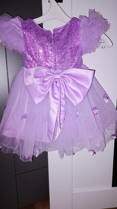 Святкова сукня,сукня на 1 рік, лавандова сукня святкова