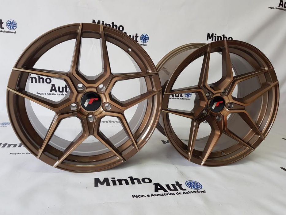 Jantes Japan Racing (JR34) em 18 Platinium Bronze
