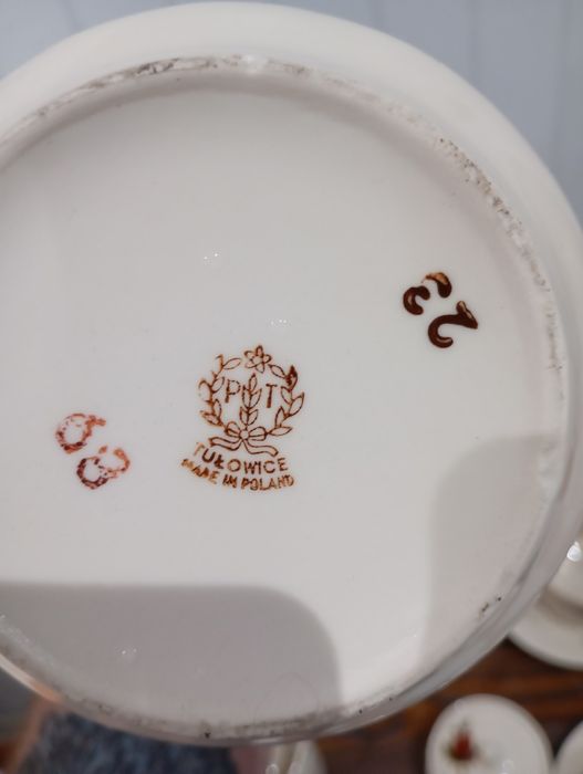 Porcelanowy serwis kawowy Tułowice