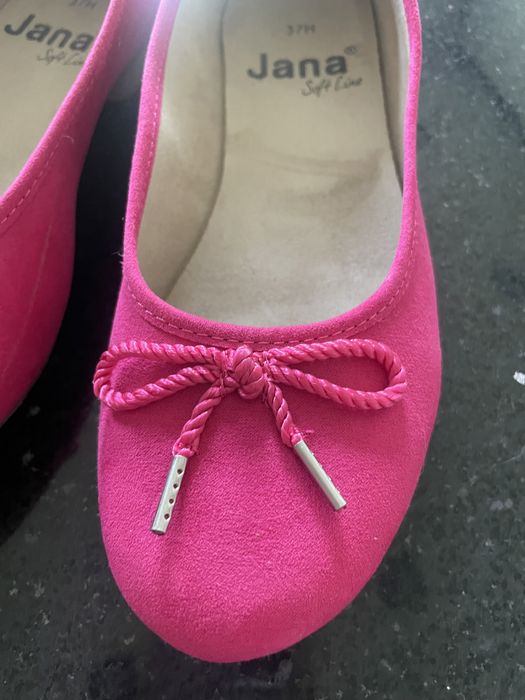 Buty/baleriny różowe rozm. 37