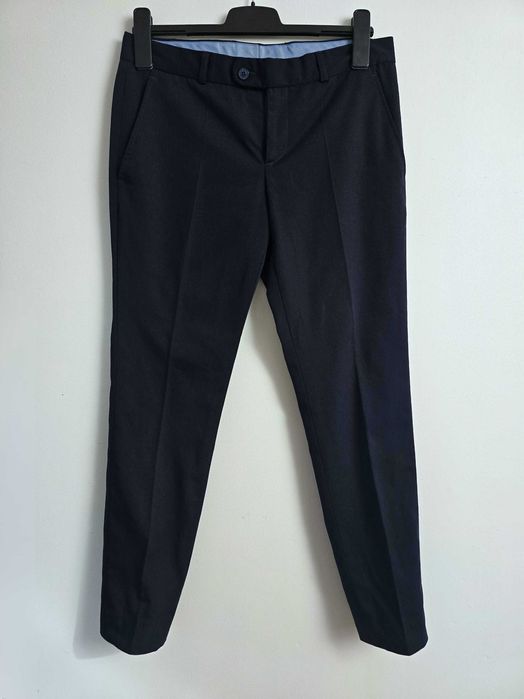 Granatowe spodnie garniturowe Kubenz Legend L