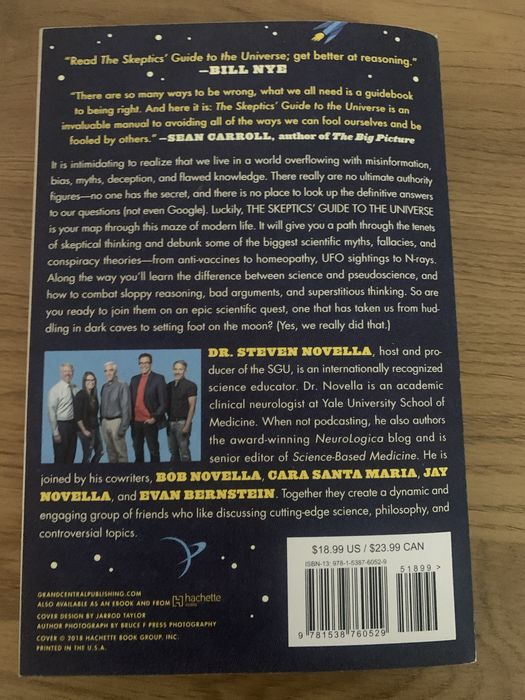 Livro “The Skeptics’ Guide to the Universe”