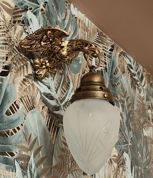 Kinkiet orzeł z mosiądzu